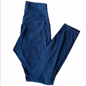 Lululemon Align Black Camo/cheetah Print Size 4